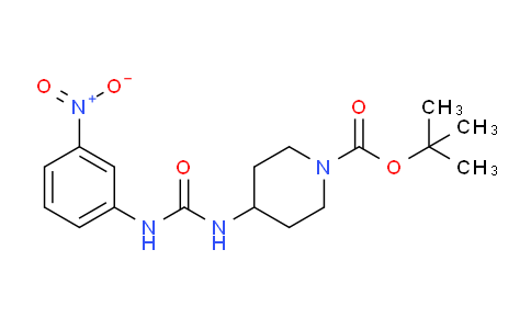 CAS No. 1233958-27-4, tert-Butyl 4-[3-(3-nitrophenyl)ureido]piperidine-1-carboxylate