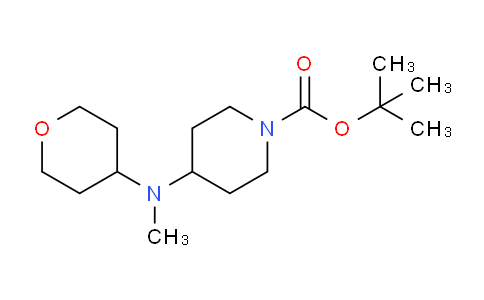 CAS No. 1232060-12-6, tert-Butyl 4-[methyl(tetrahydropyran-4-yl)amino]piperidine-1-carboxylate