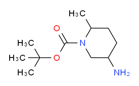 CAS No. 1392473-06-1, tert-Butyl 5-amino-2-methylpiperidine-1-carboxylate