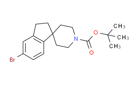 CAS No. 1160247-40-4, tert-Butyl 5-bromo-2,3-dihydrospiro[indene-1,4'-piperidine]-1'-carboxylate