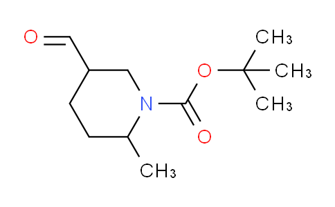 CAS No. 1635392-92-5, tert-Butyl 5-formyl-2-methylpiperidine-1-carboxylate