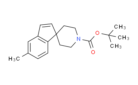 CAS No. 1160247-60-8, tert-Butyl 5-methylspiro[indene-1,4'-piperidine]-1'-carboxylate