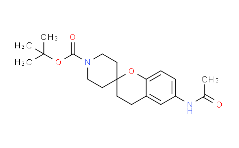 CAS No. 886363-78-6, tert-Butyl 6-acetamidospiro[chroman-2,4'-piperidine]-1'-carboxylate