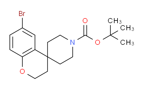 CAS No. 1251015-26-5, tert-Butyl 6-bromospiro[chroman-4,4'-piperidine]-1'-carboxylate
