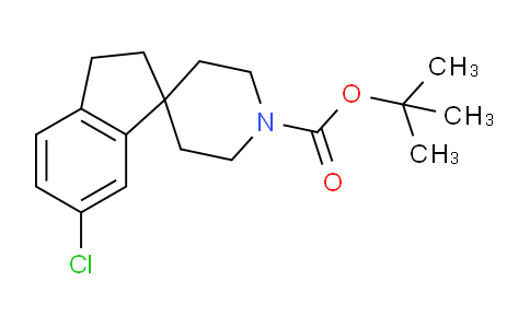 CAS No. 1160247-32-4, tert-Butyl 6-chloro-2,3-dihydrospiro[indene-1,4'-piperidine]-1'-carboxylate