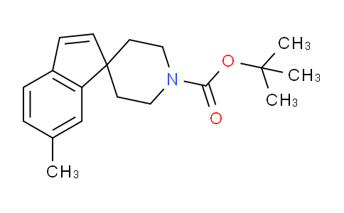 CAS No. 1160247-62-0, tert-Butyl 6-methylspiro[indene-1,4'-piperidine]-1'-carboxylate