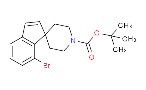 CAS No. 1160247-64-2, tert-Butyl 7-bromospiro[indene-1,4'-piperidine]-1'-carboxylate