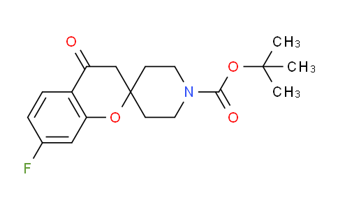 CAS No. 936648-33-8, tert-Butyl 7-fluoro-4-oxospiro[chroman-2,4'-piperidine]-1'-carboxylate