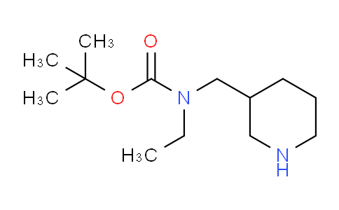 CAS No. 1260889-01-7, tert-Butyl ethyl(piperidin-3-ylmethyl)carbamate