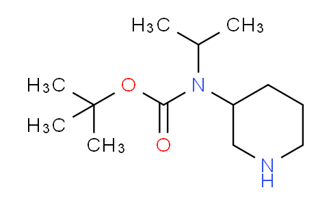 CAS No. 1353971-45-5, tert-Butyl isopropyl(piperidin-3-yl)carbamate