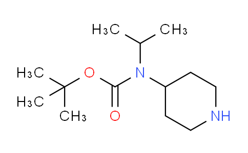 CAS No. 690998-90-4, tert-Butyl isopropyl(piperidin-4-yl)carbamate