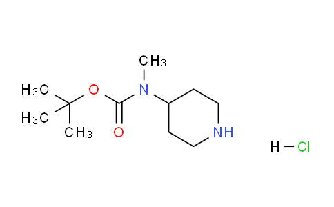 CAS No. 188174-17-6, tert-Butyl methyl(piperidin-4-yl)carbamate hydrochloride