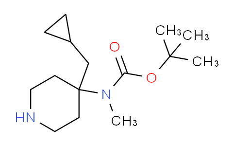 CAS No. 1372534-09-2, tert-Butyl [4-(cyclopropylmethyl)piperidin-4-yl]methylcarbamate