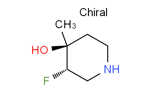 CAS No. 1612176-04-1, trans-3-fluoro-4-methylpiperidin-4-ol