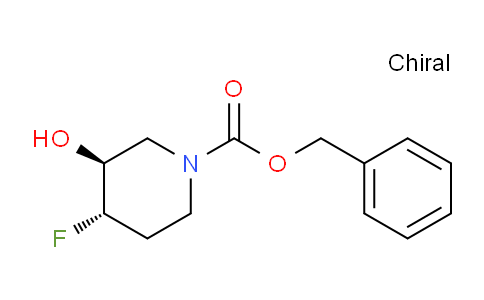 CAS No. 1052713-41-3, trans-Benzyl 4-fluoro-3-hydroxypiperidine-1-carboxylate