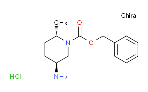 CAS No. 1951439-14-7, Trans-benzyl 5-amino-2-methylpiperidine-1-carboxylate hydrochloride