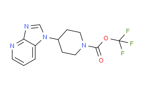 CAS No. 273757-37-2, Trifluoromethyl 4-(1H-imidazo[4,5-b]pyridin-1-yl)piperidine-1-carboxylate