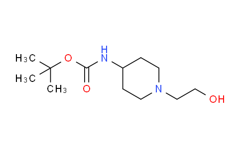 CAS No. 558443-53-1, [1-(2-Hydroxy-ethyl)-piperidin-4-yl]-carbamic acid tert-butyl ester