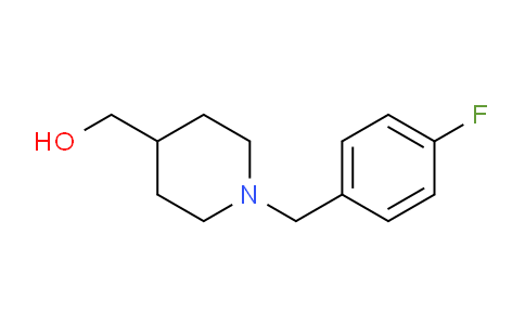 CAS No. 174561-04-7, [1-(4-Fluoro-benzyl)-piperidin-4-yl]-methanol
