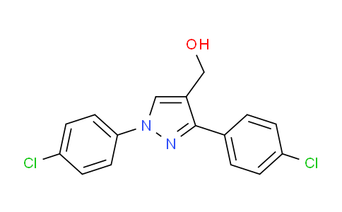 CAS No. 618441-60-4, (1,3-Bis(4-chlorophenyl)-1H-pyrazol-4-yl)methanol