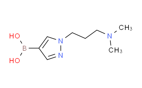 CAS No. 847818-60-4, (1-(3-(Dimethylamino)propyl)-1H-pyrazol-4-yl)boronic acid