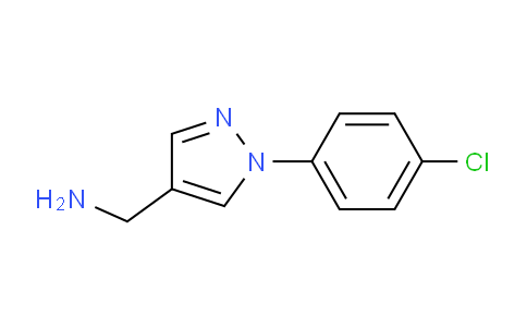 CAS No. 400877-37-4, (1-(4-Chlorophenyl)-1H-pyrazol-4-yl)methanamine