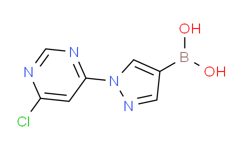 CAS No. 1072945-81-3, (1-(6-Chloropyrimidin-4-yl)-1H-pyrazol-4-yl)boronic acid