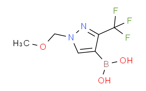 CAS No. 1218790-73-8, (1-(Methoxymethyl)-3-(trifluoromethyl)-1H-pyrazol-4-yl)boronic acid