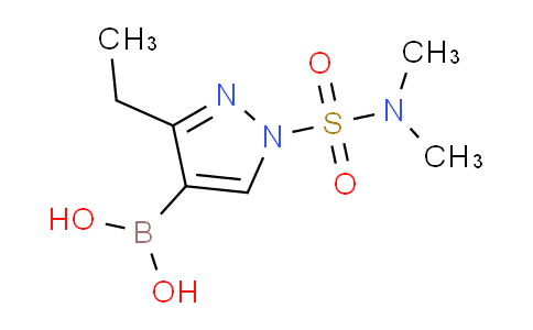 CAS No. 917925-63-4, (1-(N,N-Dimethylsulfamoyl)-3-ethyl-1H-pyrazol-4-yl)boronic acid