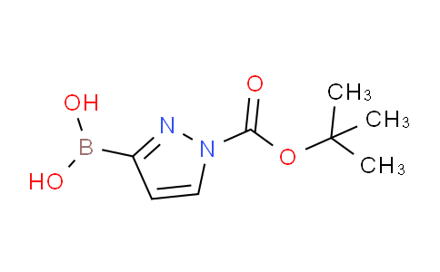 CAS No. 1162261-97-3, (1-(tert-Butoxycarbonyl)-1H-pyrazol-3-yl)boronic acid