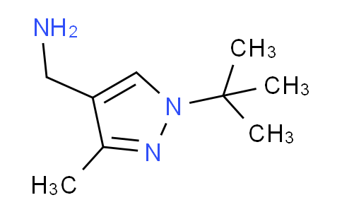 CAS No. 1211580-93-6, (1-(tert-Butyl)-3-methyl-1H-pyrazol-4-yl)methanamine