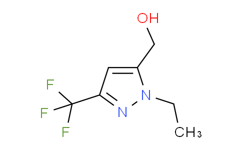 CAS No. 1173266-46-0, (1-Ethyl-3-(trifluoromethyl)-1H-pyrazol-5-yl)methanol
