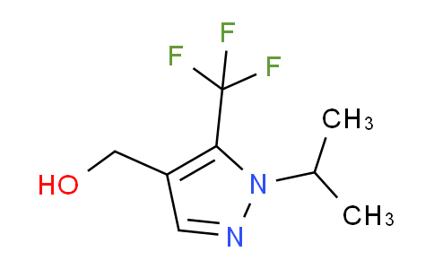 CAS No. 1402446-27-8, (1-Isopropyl-5-(trifluoromethyl)-1H-pyrazol-4-yl)methanol