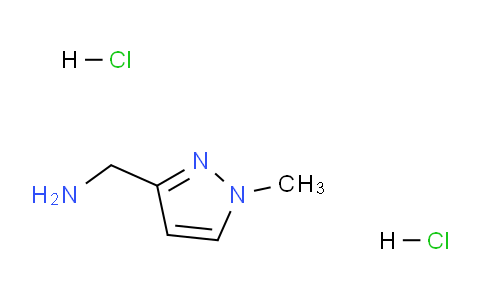 CAS No. 1229623-76-0, (1-Methyl-1H-pyrazol-3-yl)methanamine dihydrochloride