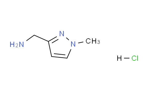 CAS No. 1185158-48-8, (1-Methyl-1H-pyrazol-3-yl)methanamine hydrochloride
