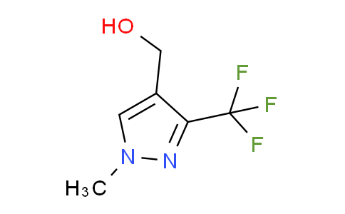 CAS No. 540468-96-0, (1-Methyl-3-(trifluoromethyl)-1H-pyrazol-4-yl)methanol