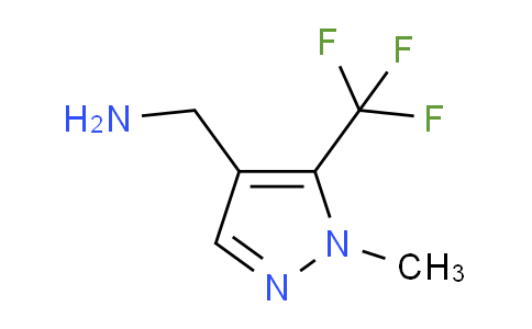 CAS No. 894779-69-2, (1-Methyl-5-(trifluoromethyl)-1H-pyrazol-4-yl)methanamine
