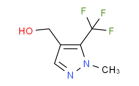 CAS No. 676236-50-3, (1-Methyl-5-(trifluoromethyl)-1H-pyrazol-4-yl)methanol