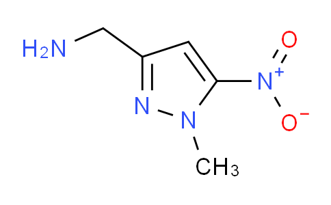 CAS No. 1310379-39-5, (1-Methyl-5-nitro-1H-pyrazol-3-yl)methanamine