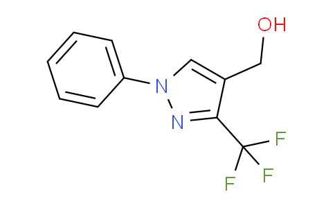CAS No. 875657-54-8, (1-Phenyl-3-(trifluoromethyl)-1H-pyrazol-4-yl)methanol