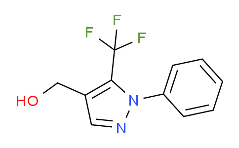 CAS No. 957205-65-1, (1-Phenyl-5-(trifluoromethyl)-1H-pyrazol-4-yl)methanol
