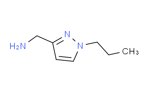 CAS No. 1006333-47-6, (1-Propyl-1H-pyrazol-3-yl)methanamine