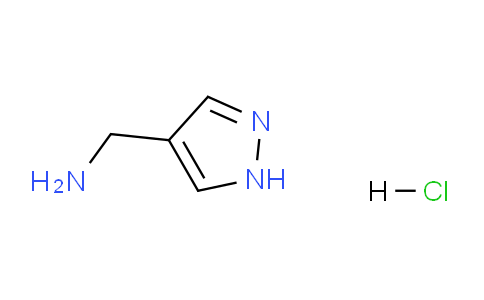 CAS No. 1196153-79-3, (1H-Pyrazol-4-yl)methanamine hydrochloride