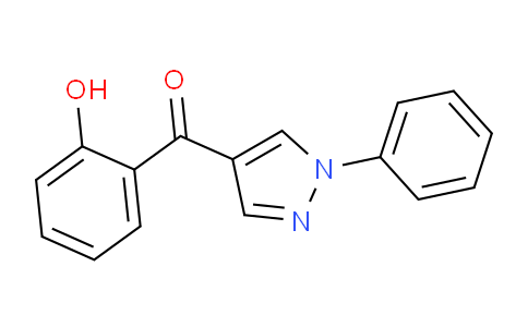 CAS No. 61466-44-2, (2-Hydroxyphenyl)(1-phenyl-1H-pyrazol-4-yl)methanone