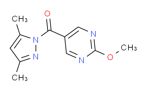 CAS No. 1774900-65-0, (3,5-Dimethyl-1H-pyrazol-1-yl)(2-methoxypyrimidin-5-yl)methanone
