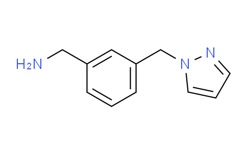 CAS No. 562803-76-3, (3-((1H-Pyrazol-1-yl)methyl)phenyl)methanamine