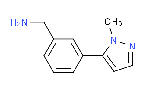 CAS No. 934570-45-3, (3-(1-Methyl-1H-pyrazol-5-yl)phenyl)methanamine