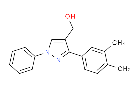 CAS No. 955972-07-3, (3-(3,4-Dimethylphenyl)-1-phenyl-1H-pyrazol-4-yl)methanol