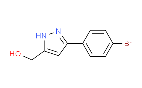 CAS No. 1137165-23-1, (3-(4-Bromophenyl)-1H-pyrazol-5-yl)methanol