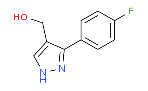 CAS No. 1017783-51-5, (3-(4-Fluorophenyl)-1H-pyrazol-4-yl)methanol
